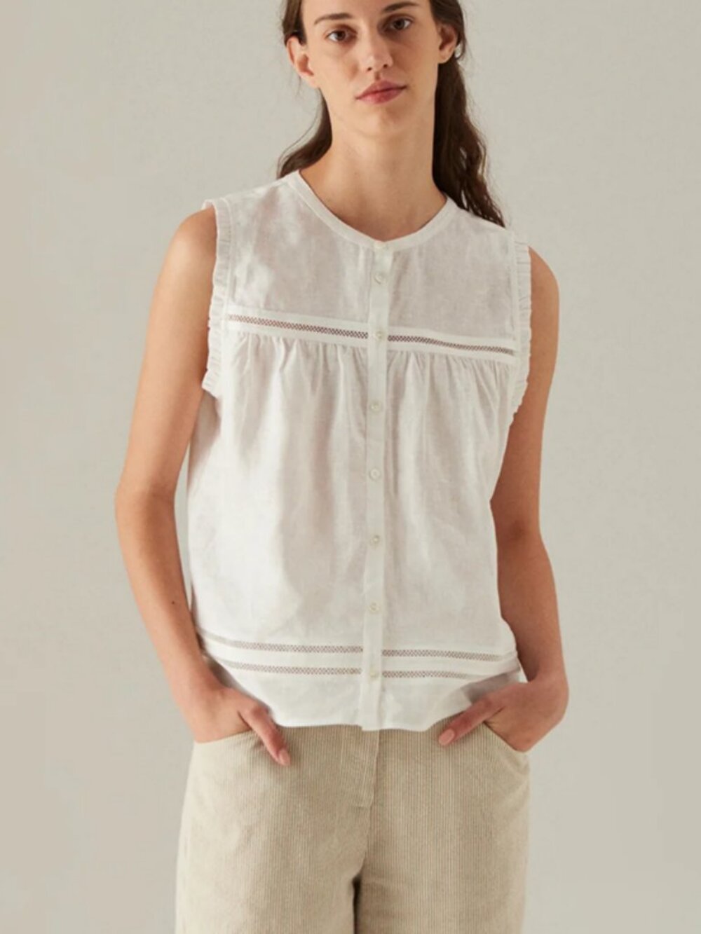 Something to Hold Emi Blouse.  Sz M